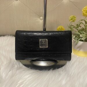 Authentic Mcm Long Wallet